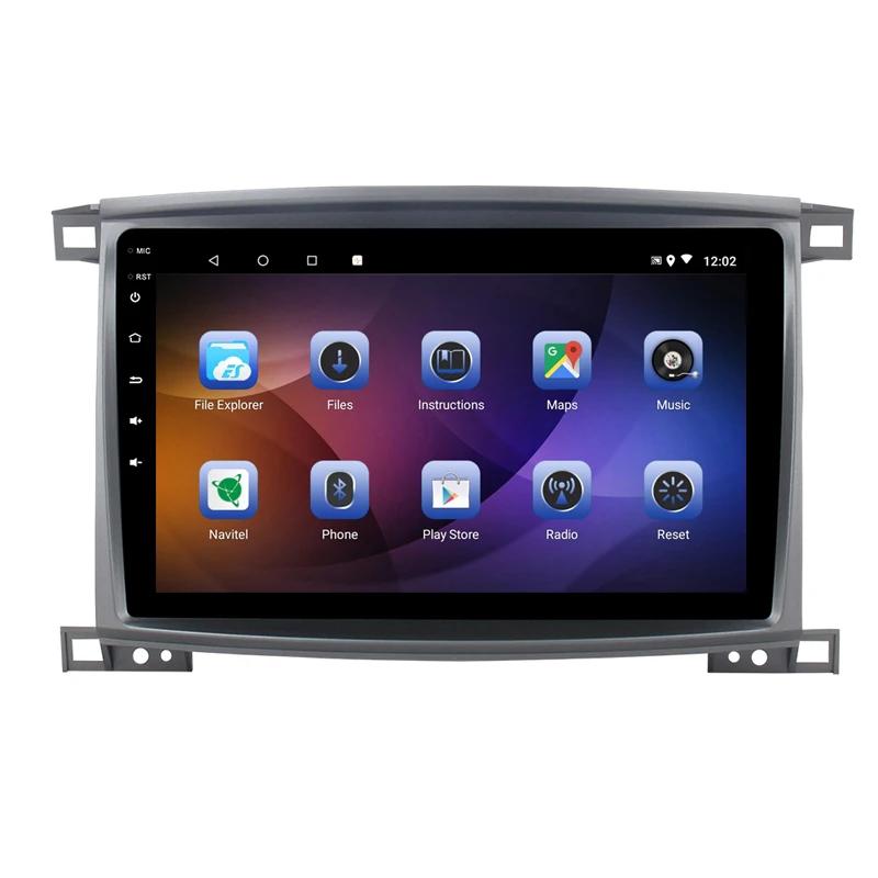 1" 4G Оперативная память 2.5D ips 8 Core Android 9,1 Автомобильный мультимедийный dvd-плеер gps для Toyota Land Cruiser 100 2005 2006 2007 радио навигации