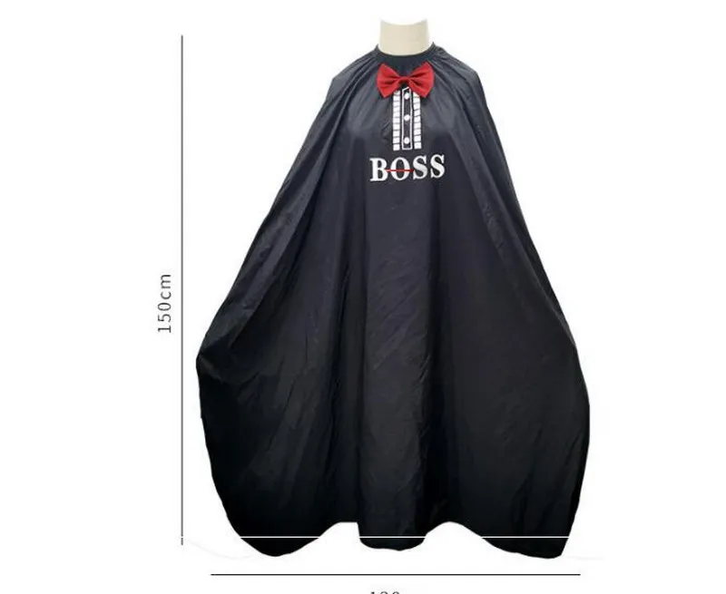 Tanie Hotsale tkaniny fryzjerskie muszka peleryna fryzjerska sklep fryzjerski włosy dla dorosłych barwnik peleryna fryzjerska