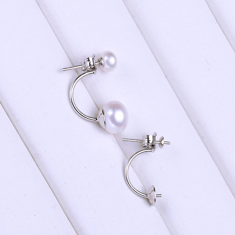 HOT Fashion Pearl Earrings Mountings, Earrings Findings, Earrings