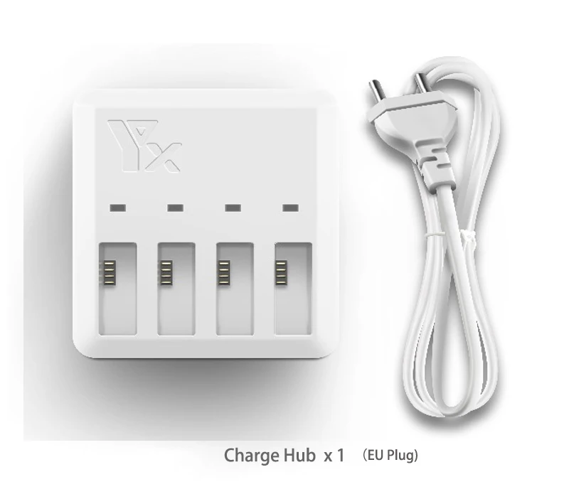 Charger Only Аккумулятор для дрона DJI Tello/зарядное устройство концентратор для 4 в 1 Интеллектуальная батарея Быстрая зарядка для оригинального дрона DJI Tello аксессуары - Color: Charger Only