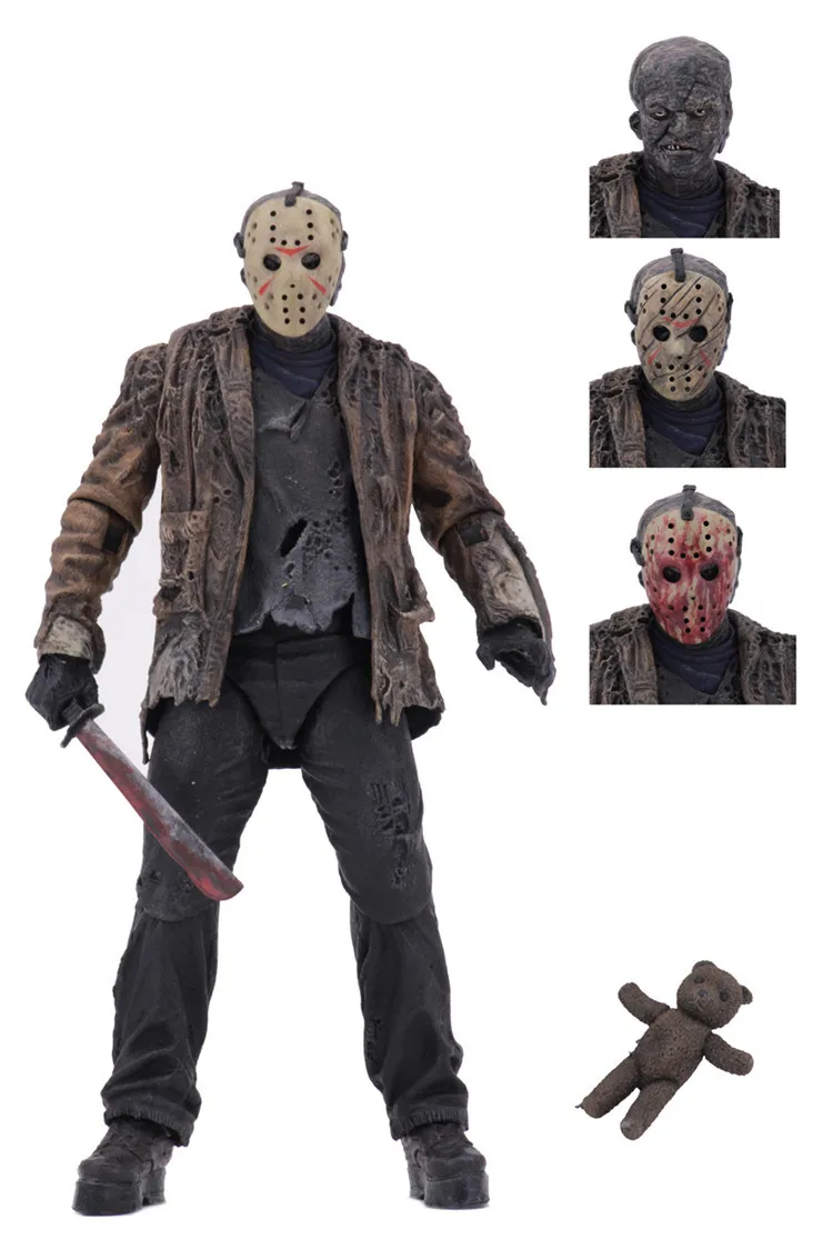 Тип NECA Freddy Jason FVJ Ultimate Джейсон Вурхиз фигурка модель игрушки кукла для подарка