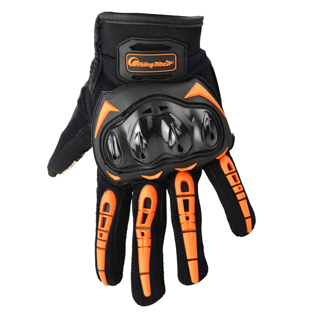 BKBAT Guantes luvas перчатки moto rcross полный палец M/L/XL/XXL мужские и женские Мотоциклетные Перчатки велосипедные водонепроницаемые перчатки - Цвет: orange