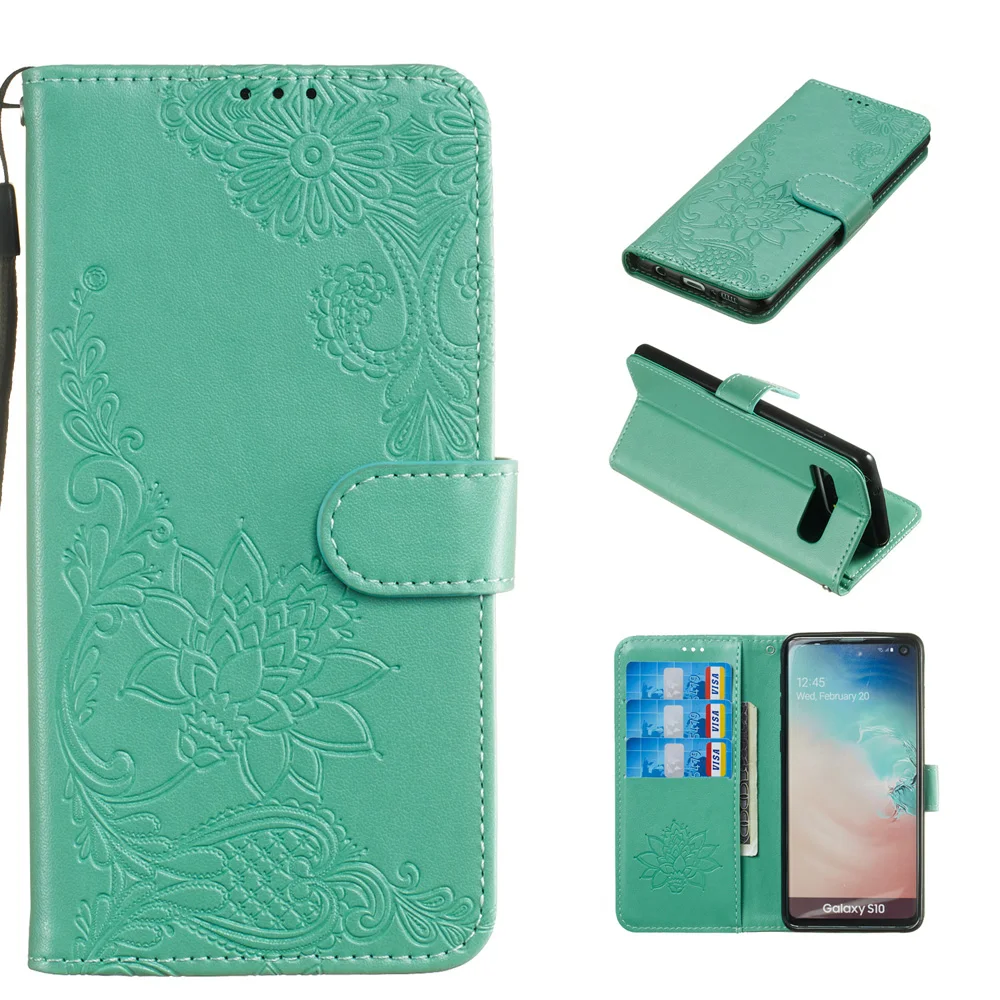 Green A Чехол Sunjolly из искусственной кожи чехол для iPhone 11 Pro Max бумажник для Карт Подставка флип чехол для телефона для iPhone Xs Max XR 8 7 6s 6 Plus 5S SE - Цвет: Green A