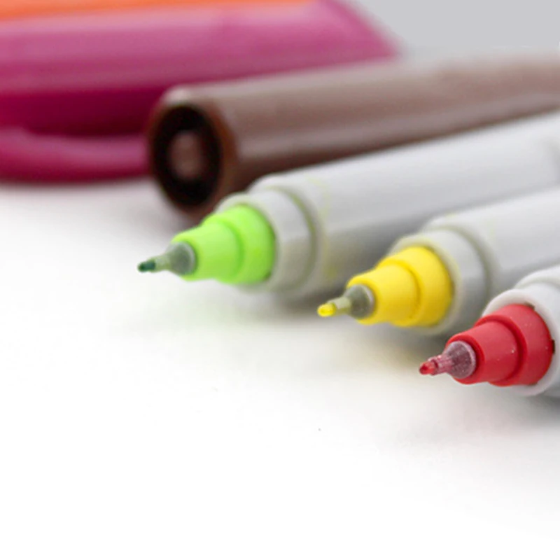 Sharpie 37175 Marcador 12 цветов 0,5 мм Sanford Libre De Polvo Marcador Marca Pluma Marcador De color Conjunto De Marcador