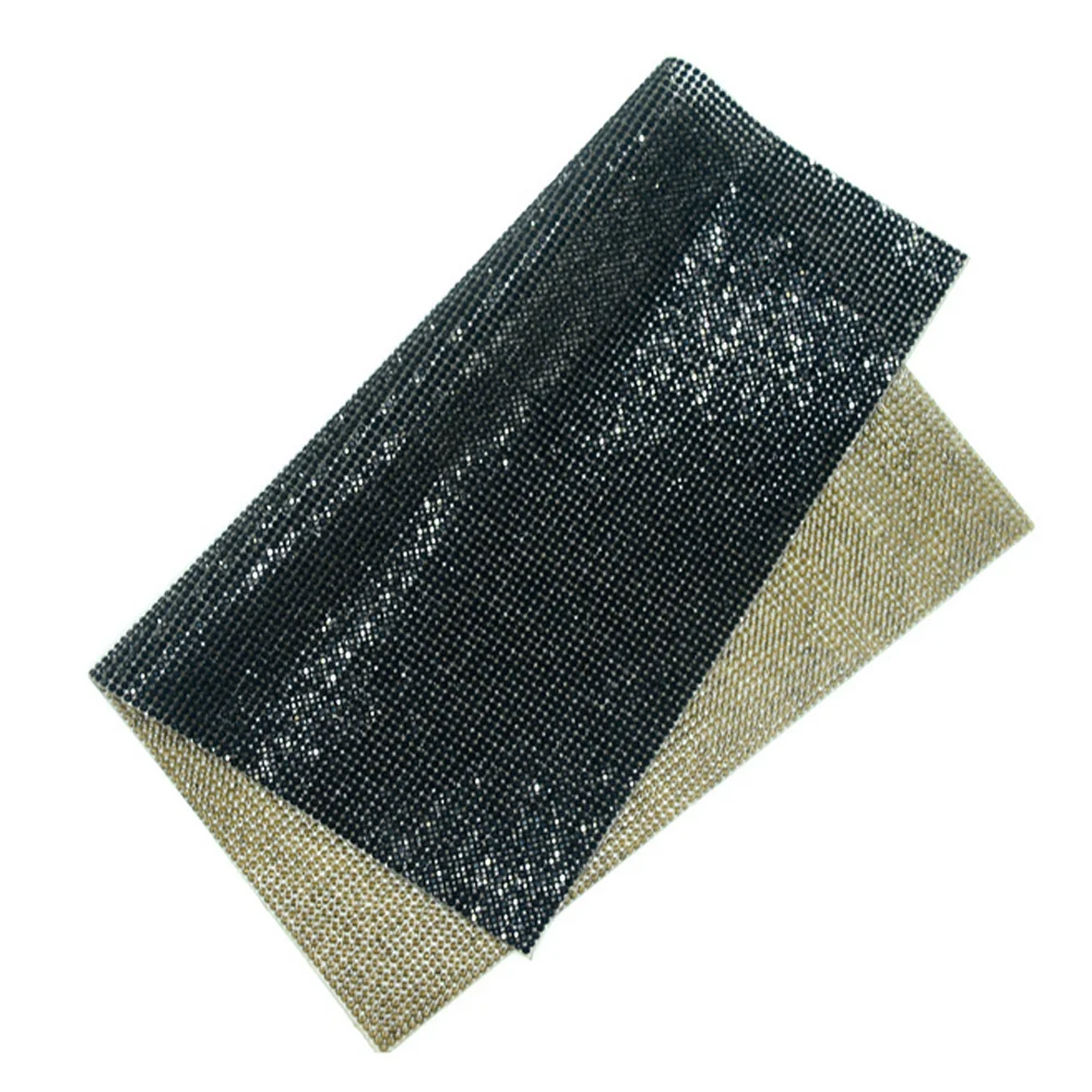 rhinestone sheet  black jet