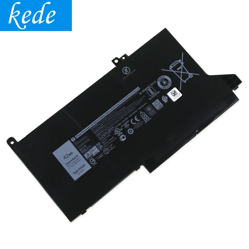 Kede ноутбук батарея DJ1J0 для DELL Latitude 12 7000 7280 7380 7480 серии планшетный ПК PGFX4 ONFOH(11,4 V 42WH