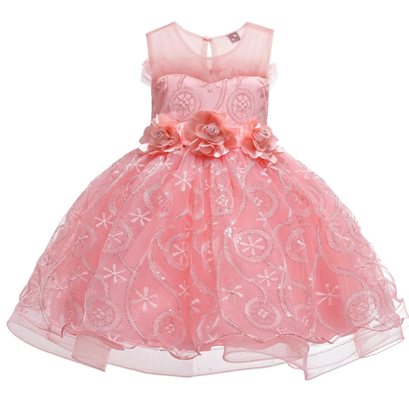 Летние детские Платья с цветочным рисунком для девочек, платье-пачка принцессы, детское вечернее платье, свадебное платье, одежда vestido