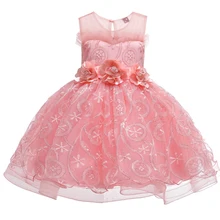 Летние детские Платья с цветочным рисунком для девочек, платье-пачка принцессы, детское вечернее платье, свадебное платье, одежда vestido