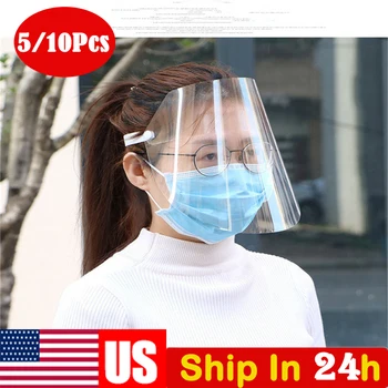 

Spot Masks Antivirus Bacteria Mask Anti-Oil Splash Protective Hat Cover Outdoor Adjustable Full Mask Fisherman Hats Cap