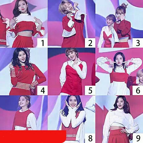 

kpop Korean stage show Concert red slim long sleeve shirts tops+sexy High waist mini skirt sling dress women 2 piece outfits