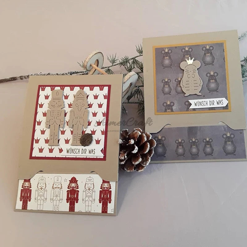 Cartoon Doll Series Metal Cutting Dies Scrapbooking Stencil Decorative Embossing Craft Die Cuts Card Making New Dies For