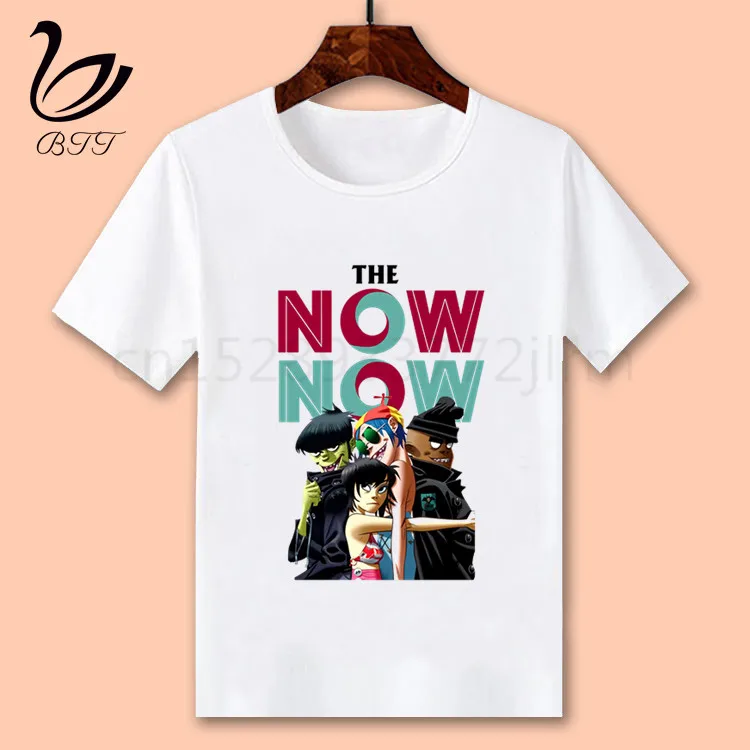 Gorillaz/футболка для маленьких мальчиков и девочек; детский топ для мальчиков; детская футболка с принтом; Забавные футболки; летняя футболка с короткими рукавами