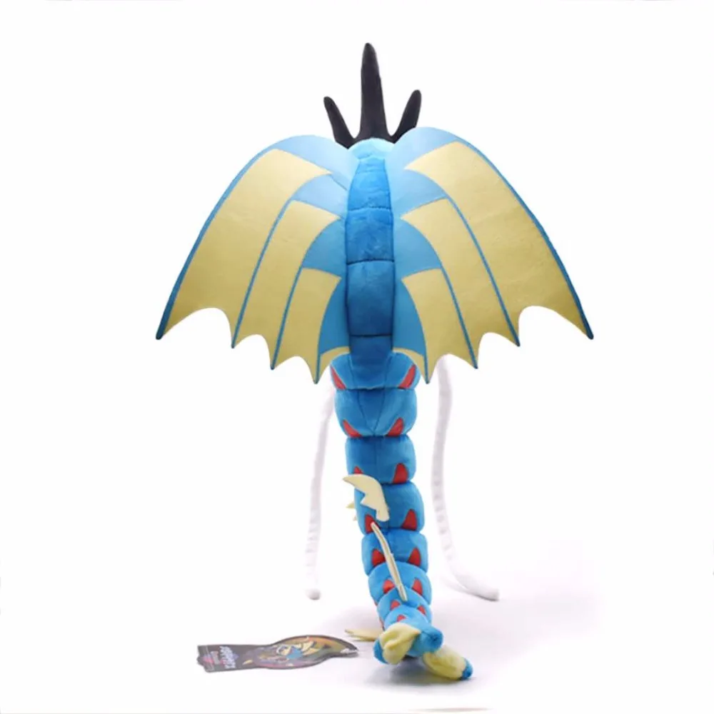 Takara Tomy Pokemon плюшевые 55 см Монстр центр мега голубое крыло Gyarados Garados Peluche Игрушки Кукла мягкая чучела подарок для детей