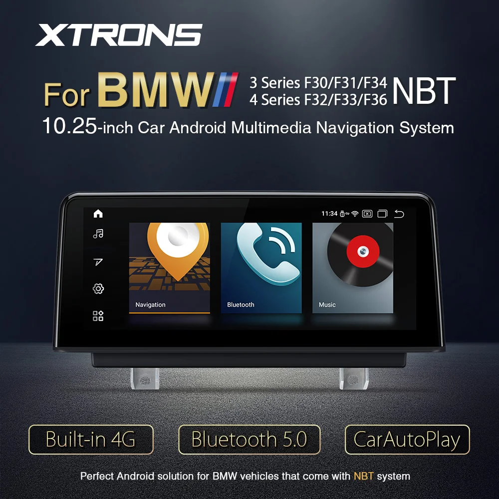 XTRONS 10 25 ''Восьмиядерный Встроенный 4G Qualcomm Android 9 0 Автомобильная