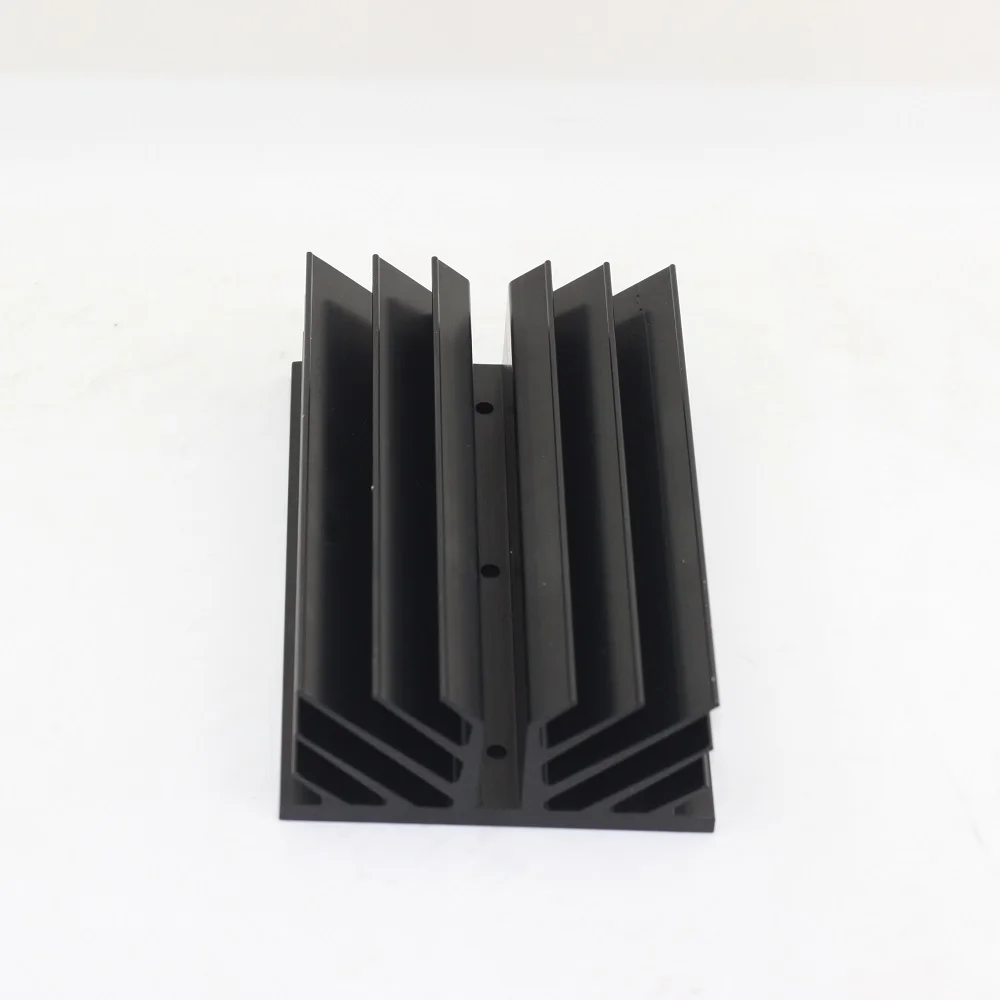 양극 산화 알루미늄 방열판, 패스 클래스 A 전력 증폭기 섀시, DIY 산업 글꼴 라디에이터, W150, H75, D260