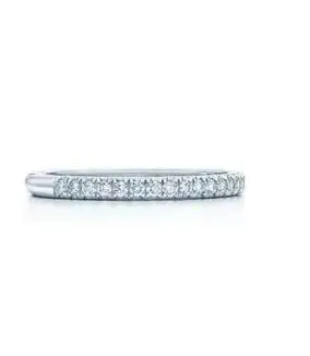 TR1363 SONA имитация драгоценных камней Свадебные Кольца для женщин 925 стерлингового