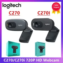 100% оригинальная веб камера Logitech C270/C270i 720p HD со встроенным