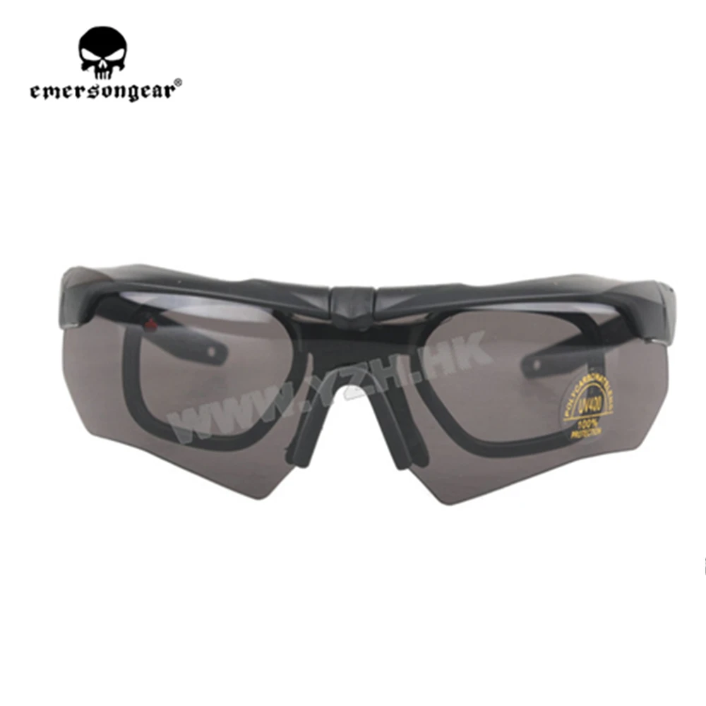 Emersongear Emerson страйкбол стрельба очки набор Eyeshields Охота w 3 объектива