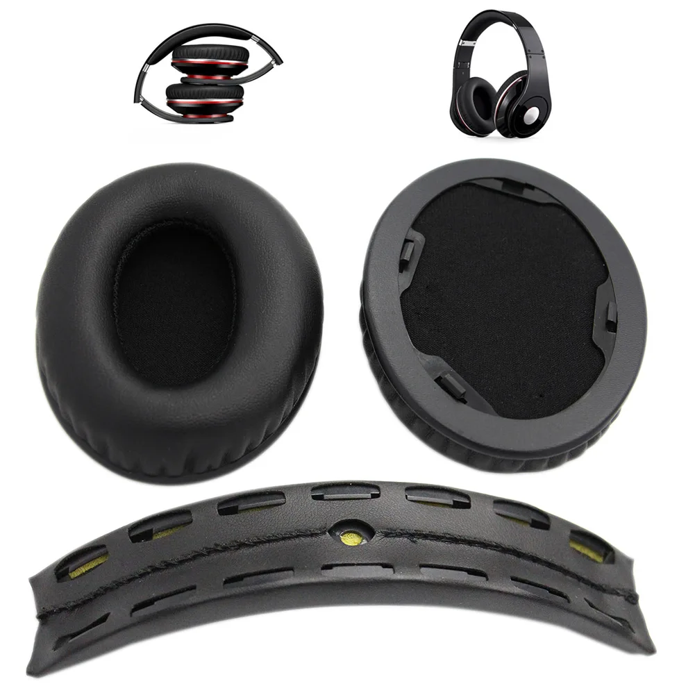 1 пара сменных амбушюр+ оголовье для наушников Beats by dr dre Studio 1,0 FKU66