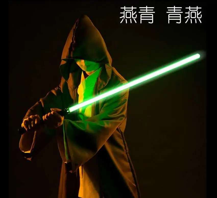 Игрушечный светильник saber Star Wars Реплика джедай ситх Дарт Вейдер Рей йода светильник меч саблей с оригинальным звуком Звездные войны игрушка для косплея