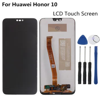 

6.3" Original For Huawei Honor 10 LCD Display Touch Screen Digitizer Assembly With Fingerprint For Huawei honor10 COL-L29