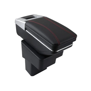 

For Hyundai Solaris/Verna/Grand Avega 2011-2016 Car Handrail Center Console Storage Box Cup Holder Car Shape Accessories