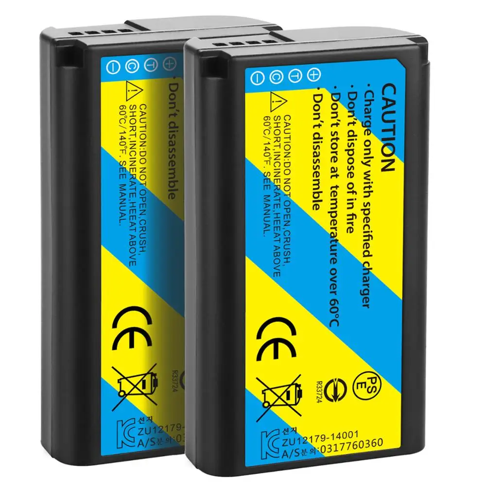 2X3500Mah Dmw-Blj31 Dmw Blj31 Lg Batterie Agli Ioni Di Litio Per Fotocamere Mirrorless Serie Panasonic Lumix S1, S1R ,S1H, Lumix S