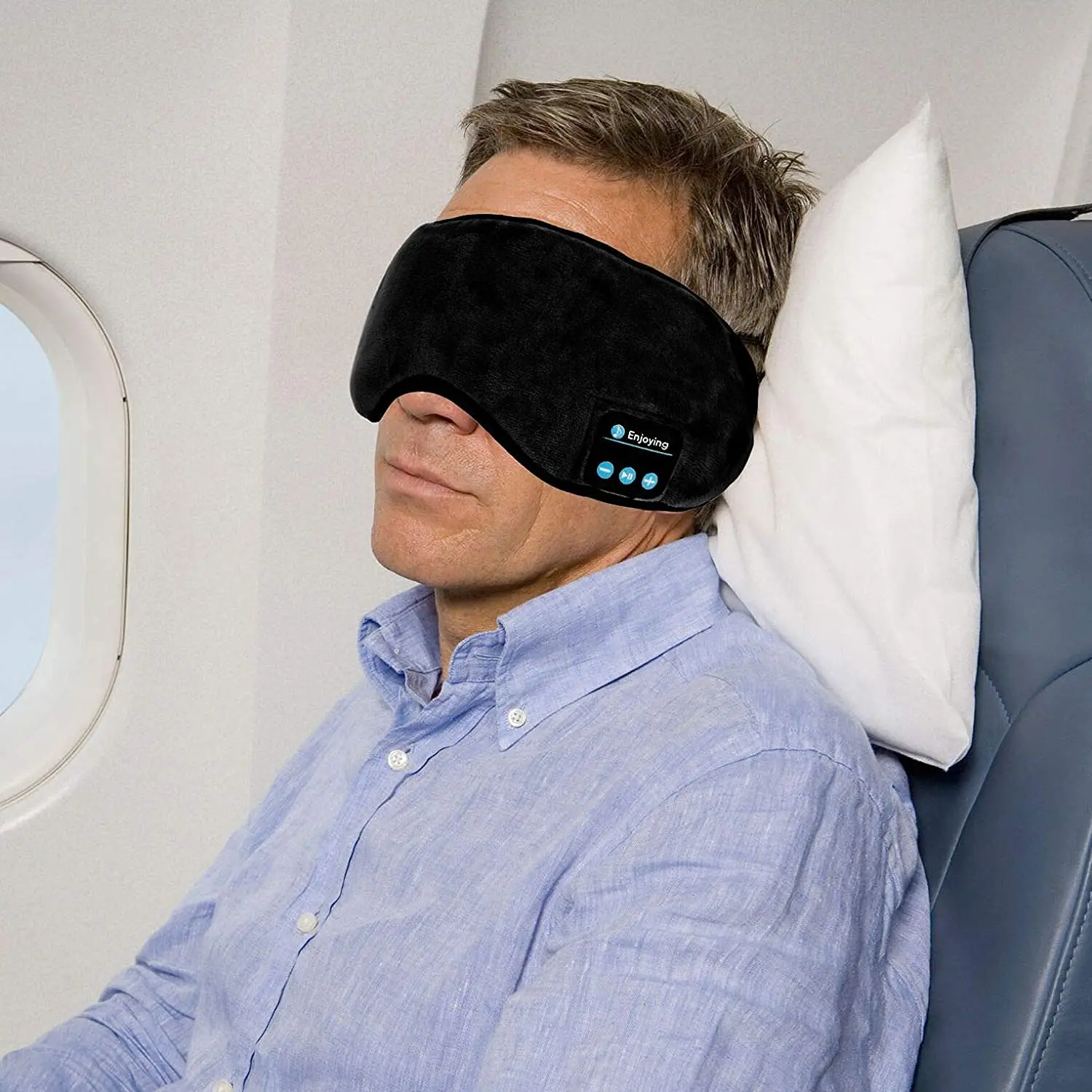 Sleep Headphones Bluetooth Mask, Washable Sleeping Mask 3d Headphones Eye Masks For Men,women Outdoor Sports Travel Eye - AliExpress
