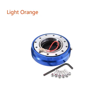 

Universal Thin Quick release 6 Hole Steering Wheel Quick Release Hub Adapter Snap Off Boss kit
