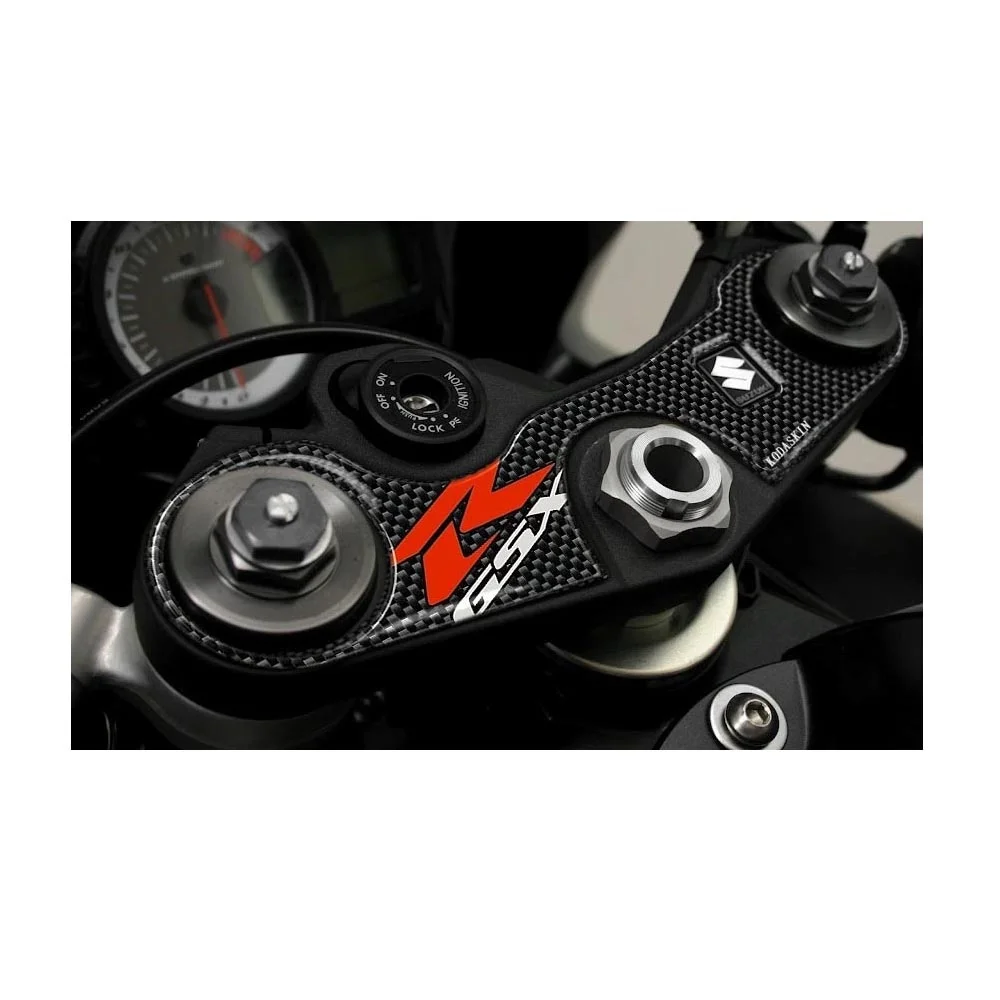 Настоящий углерод GSXR Бензобак накладка Передняя Торцевая наклейка наклейки для GSXR600 GSXR750 GSXR1000 K6 K7 K8 K9 L1 2006