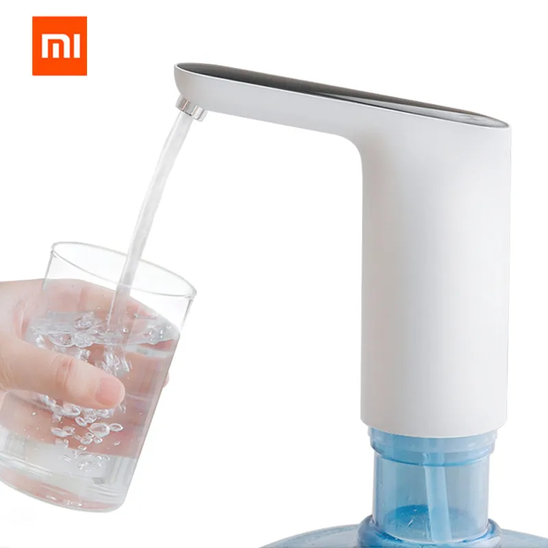 xiaomi помпа для воды Xiaomi Mijia Eco автоматический USB кнопочный переключатель водяной насос беспроводной Перезаряжаемый Электрический диспенсер водяной насос с USB кабелем