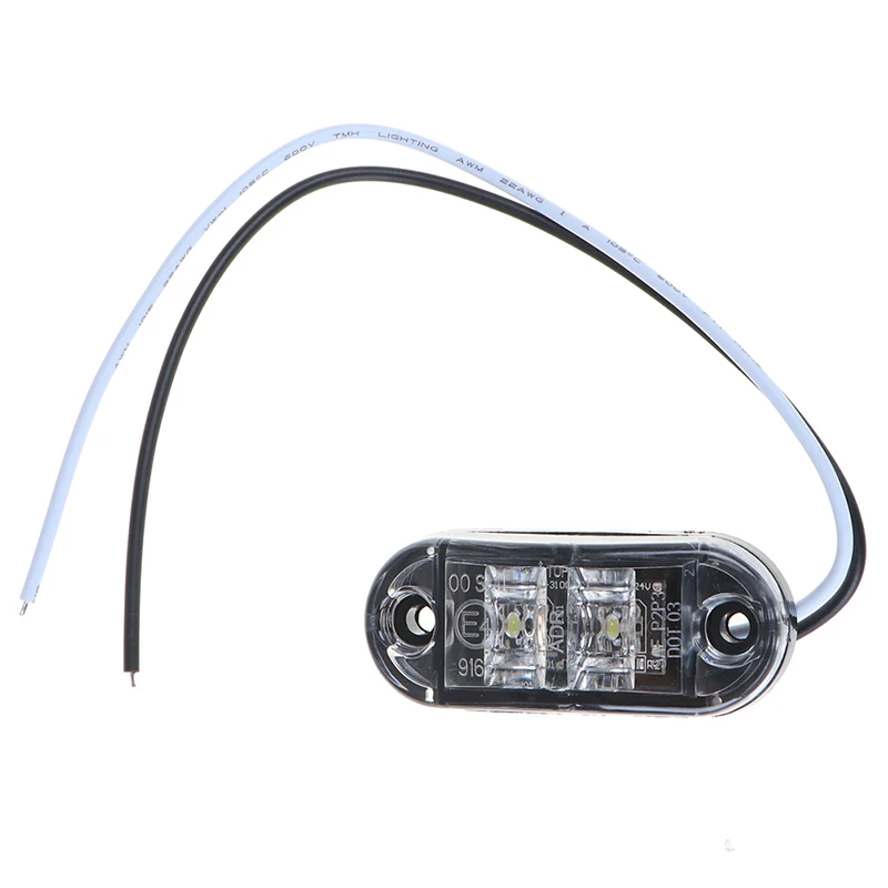 1PC LED DC 12V Auto Car Bus Truck Lorry Led Indicator Trailer Light Side Marker External Lights Rear Lamp | Автомобили и