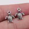 WYSIWYG 20pcs 10x13mm Charms Sea Turtle DIY Jewelry Findings 2 Colors Sea Turtle Charms ► Photo 1/6