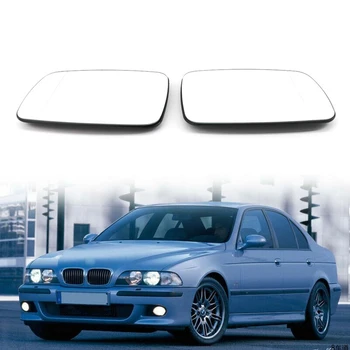 

For BMW E39 51168209812 51168209811 Car parts Replacement Left Right Side Outside Heated Rear View Mirror Glass white glass