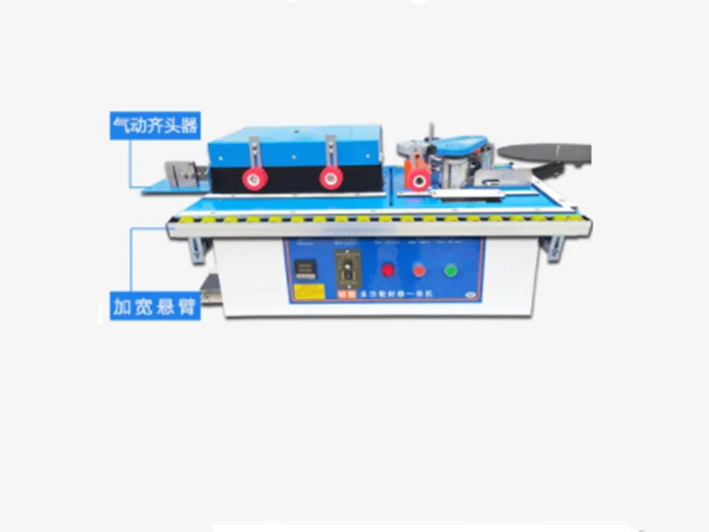 Деревообрабатывающий Кромкооблицовочный станок ручной резки древесины ПВХ(вращение)/микрокомпьютер прямой линии кривой Кромкооблицовочный станок автоматический Бро
