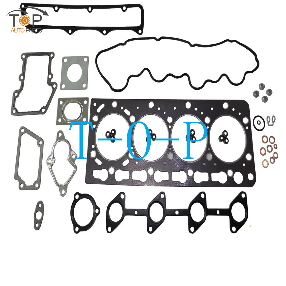 

V3300 12V Engine Complete Overhaul Rebuilding Gasket Kit For Kubota Cylinder Head