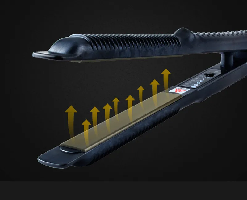 Professional Hair Straightener& Corrugated Electric Hair Straightening Flat Iron Styler Board Tool Machine