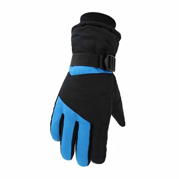 

Skiing Gloves Full Finger Thick Water Resistant Thermal Fluffy Handwear Outdoor Winter Motorcycle Riding Snow Cycling Gloves