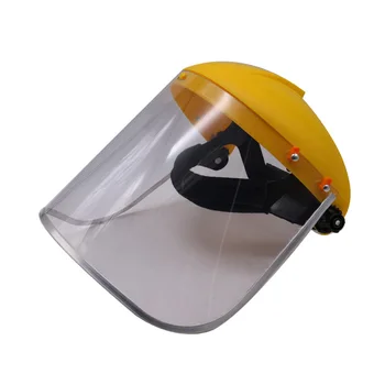 

Anti-Saliva Dustproof Mask Transparent PVC Safety Face Shield Screen Spare Visor Head-Mounted Face Respiratory Tract Protection