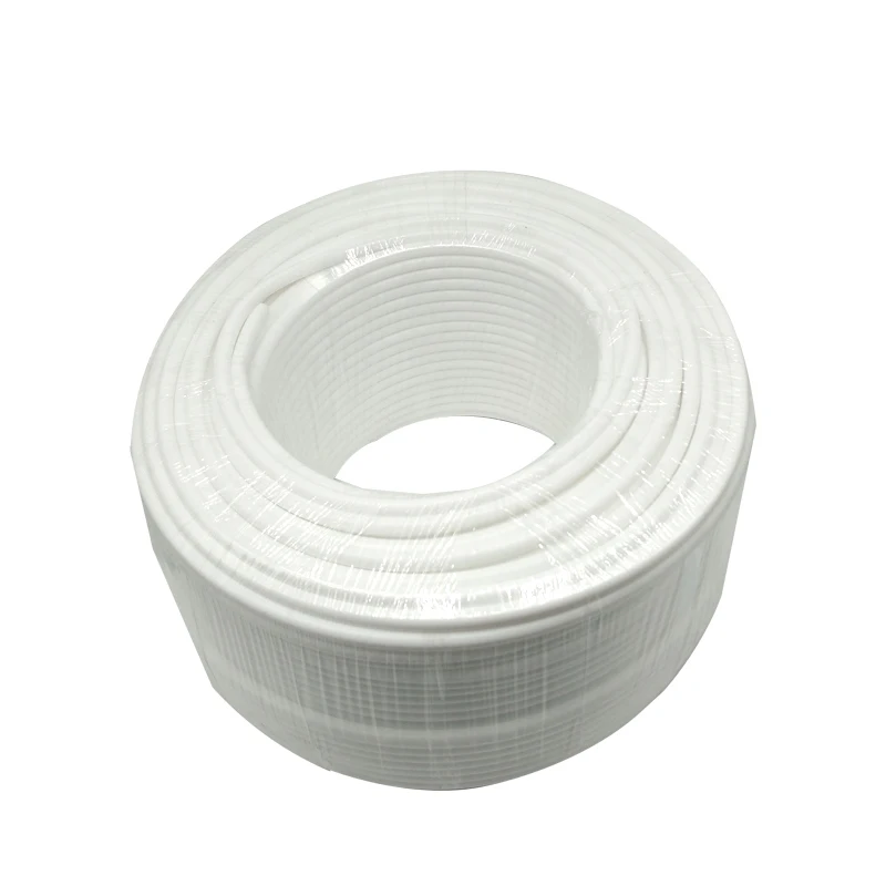 A289 Pack 100M 1/4'' 6.35mm outside diameter black or white PE tube PVC hose food grade for misting irrigation system
