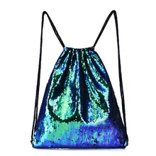 Сумка на шнурке, модная спортивная сумка с блестками, женская школьная сумка На открытом воздухе, рюкзак для бега, ультралегкий походный пляжный рюкзак