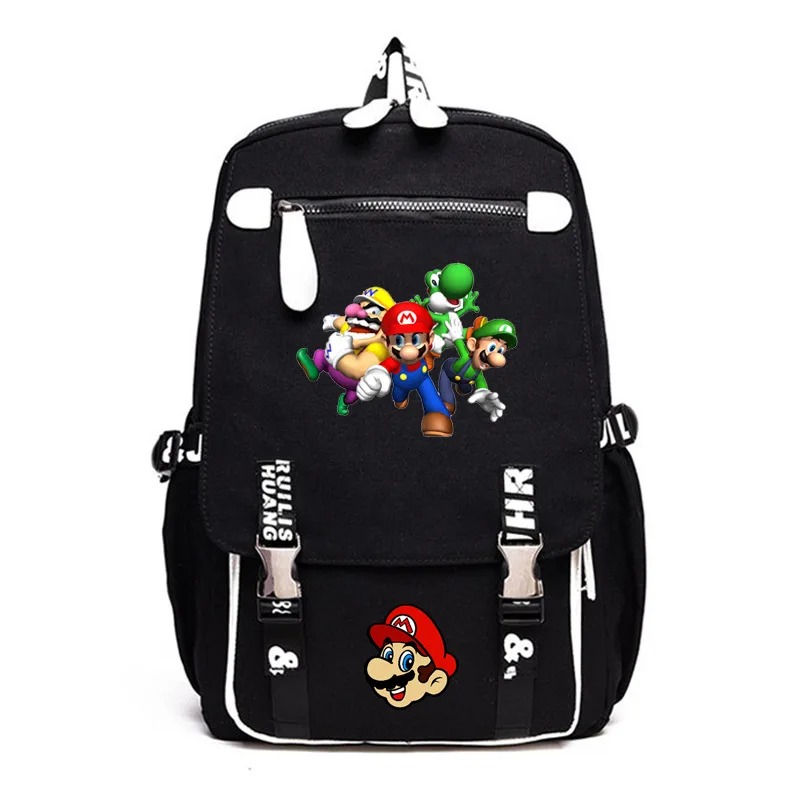 photo colour Аниме Super Mario Bro игры рюкзак сумка студенческий блокнот ноутбук школьные рюкзаки для путешествия ноутбук сумка подойдет в качестве подарка - Цвет: photo colour