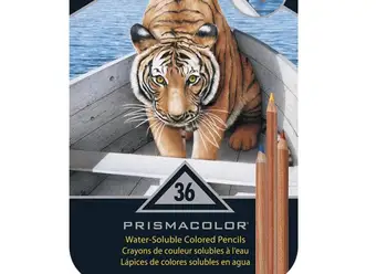 

USA Sanford Prismacolor lapis de cor 36 color water soluble pencil 3.8MM soft big core Prismacolor water color drawing pencil