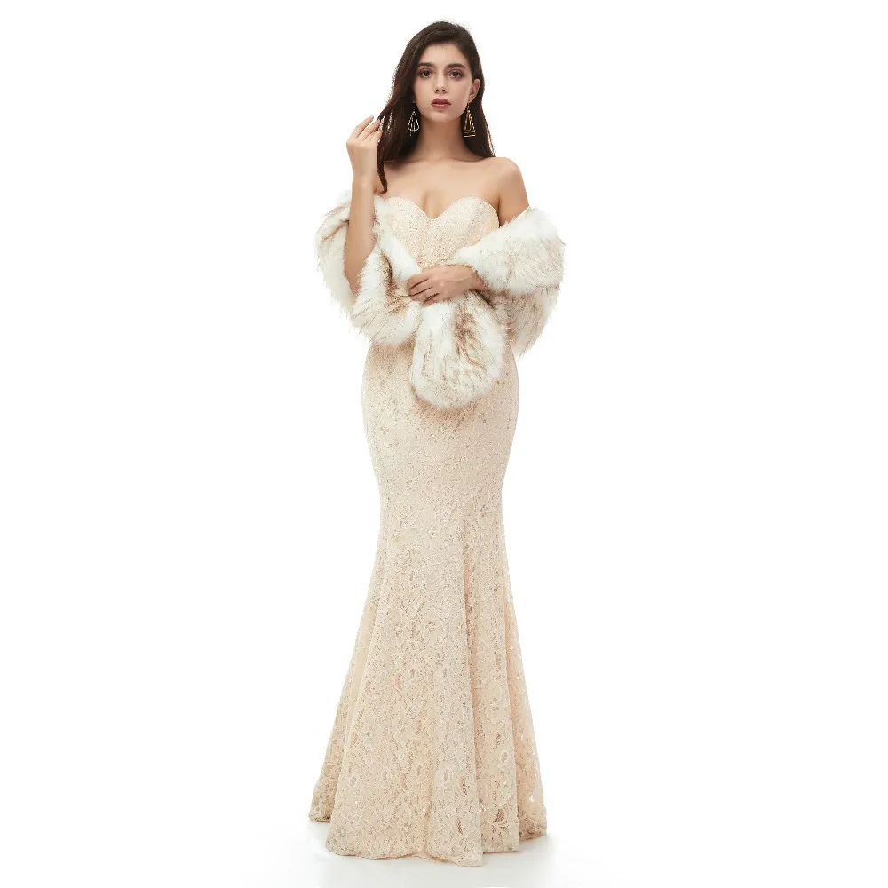 JaneVini высокое качество искусственный мех свадебные болеро невесты накидка вечернее платье плащ Зимние теплые шали обертывания Свадебная куртка аксессуары