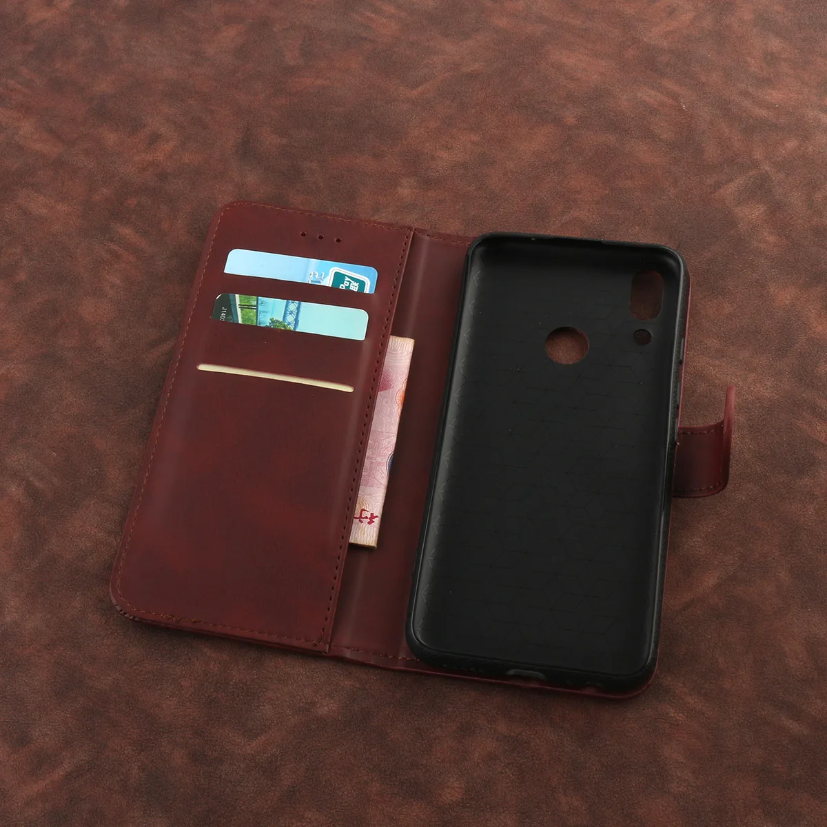 Кожаный чехол-книжка для телефона с кошельком и обложка чехол для Umidigi A5Pro/Мощность/F1 с магнитом держатель для карт и кармашками для карточек