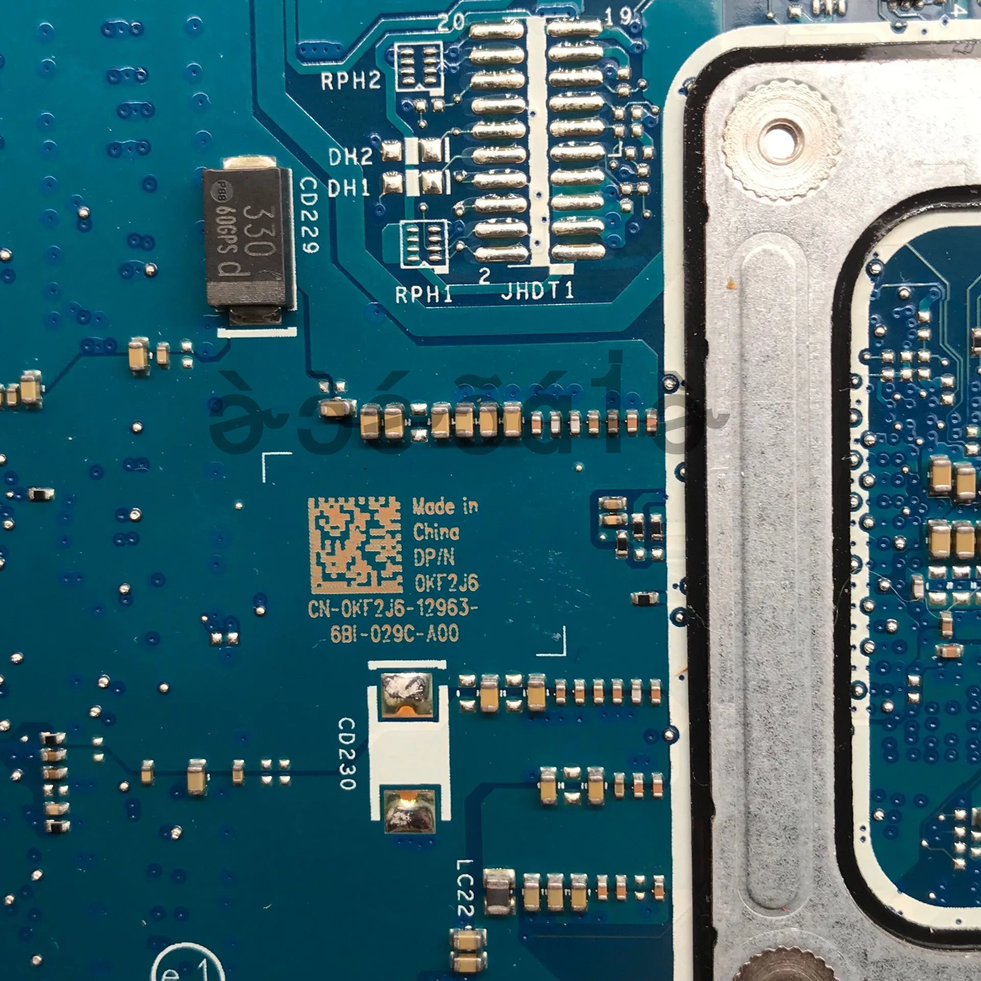 Placa-mãe do Portátil para Dell 5565 100 Completo Testado Funcionando Bem Cn0kf2j6 0kf2j6 0kf2j6 A9-9400 Cpu Bal23 La-d804p - Imagem 4