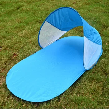 

Outdoor UV Beach Tent Fishing Tent Beach Pad Silver Pastebrushing Beach Pad