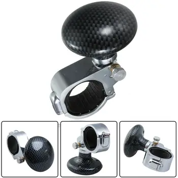 

Booster Power Steering Wheel Knob 1x Alloy Collapsible Car Handle Knob Black 32 Mm