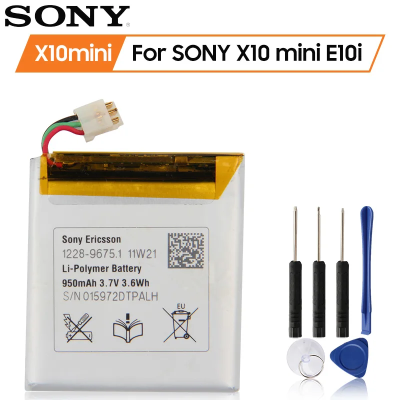 Оригинальный аккумулятор SONY E10i X10 mini X10MINI 950 мА · ч оригинальный сменный для