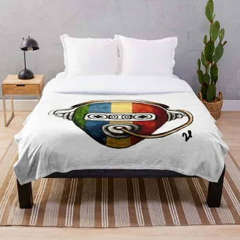 

Retro Self Music Throw Blanket Soft Sherpa Blanket Bed Sheet Single Knee Blanket Office Nap Blanket